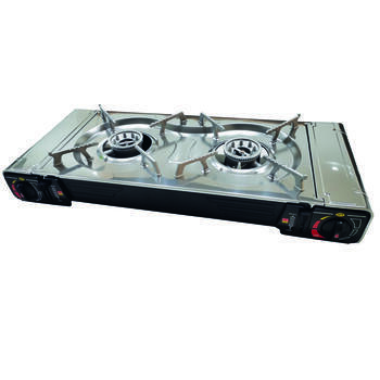 Réchaud à gaz portable avec 2 feux