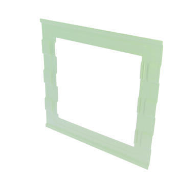 Cadre montage climatiseur pour fourgons