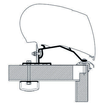 Adaptateur de stores caravane LMC