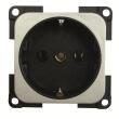 Prise 220 Volts allemande Schuko : gris métal Just4Camper