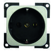 Prise 220 Volts allemande Schuko : gris métal Just4Camper