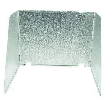 Pare-flamme en aluminium pour réchaud : - Hauteur : 32 cm