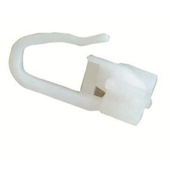 Agrafes avec glisseur pour rideaux