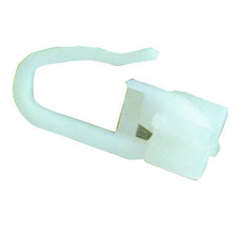 Agrafes avec glisseur pour rideaux