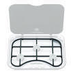 Kit grille en fonte Basic Line : Modèle : grille en fonte 345 Thetford