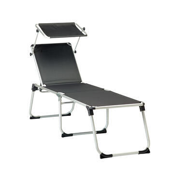 Transat de camping pliable