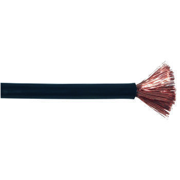 Câble électrique : 1 x 25 mm2 noir