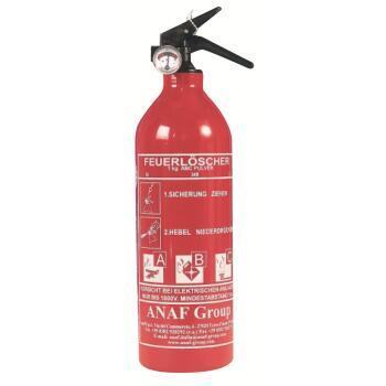 Extincteur 1Kg ABC : Modèle : Avec manomètre