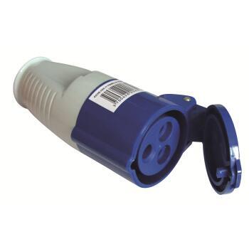 Fiche femelle type normes CEE P17 pour camping-car