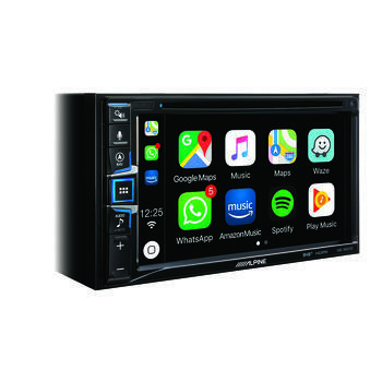 Station multimédia connectée 2DIN INE-W611DC avec GPS intégré