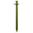 Piquet T en acier : longueur 30 cm Just4Camper