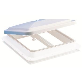 Capot blanc pour lanterneau 40 x 40 cm à manivelle TF40