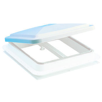 Capot blanc pour lanterneau 40 x 40 cm à manivelle TF40