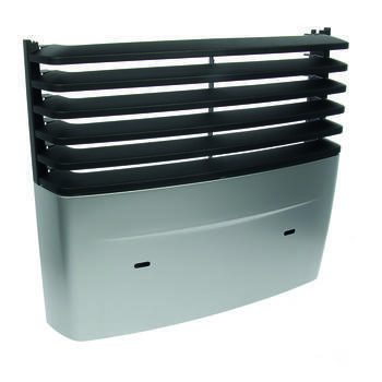Façade pour chauffage à gaz S : 5004 Gris perle