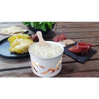 Raclette à la bougie pour 2 personnes