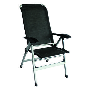 Fauteuil camping CONFORT MAXI : Gris