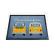 Tapis 75 x 50 cm Volkswagen Collection : Coloris : Gris VW Collection