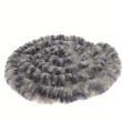 Rideau chenille pour porte camping-car : - Coloris : Bleu / Gris / Blanc Incasa