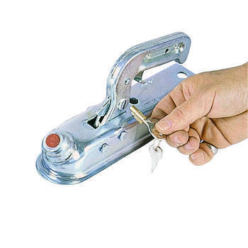 Anti-vol à barillet pour crochet d'attelage AK 7 et AK 10