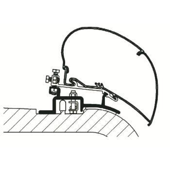 Adaptateur Boxer/Jumper/Ducato jusqu'à 06 pour stores Omnistor 6200/9200