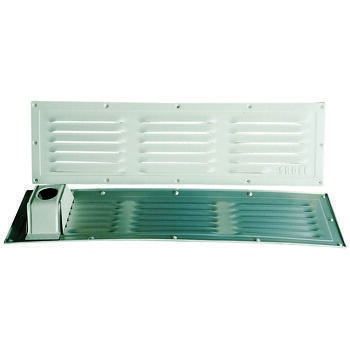 Grille avec pontet mobile en aluminium