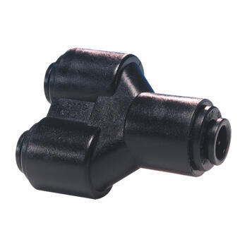 Raccord Y avec trou central de fixation