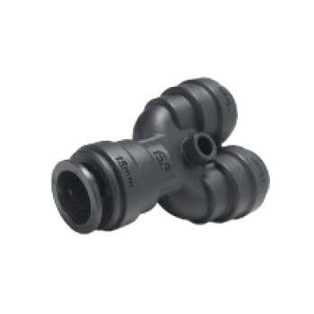 Raccord Y egal 12 mm avec trou central de fixation