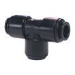 Raccord en T : 10 mm - noir John-Guest
