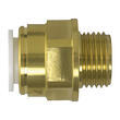 Union simple male : 3/8 BSP CYL. X 12 mm John-Guest