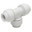 Raccord en T : 10 mm - blanc John-Guest