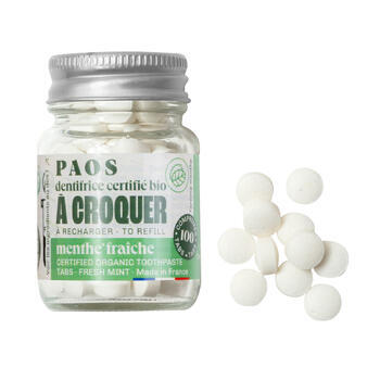 Dentifrice à croquer Bio