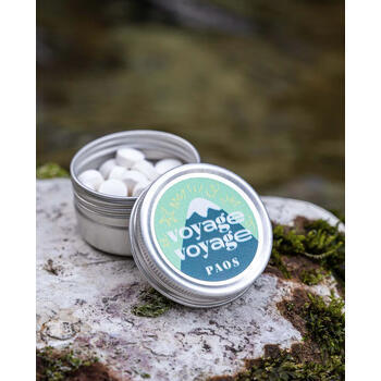 Boîte pour les pastilles de dentifrice à croquer