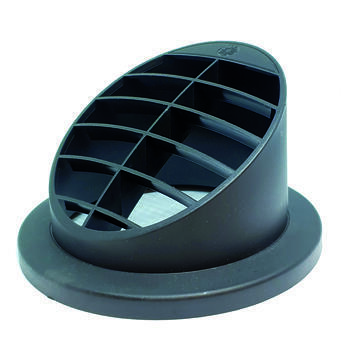 Grille d'aération orientable