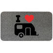 Tapis d'intérieur pour camping-car : Caravane Gris 40 x 60 cm Arisol