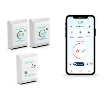 Pack alarme : 2 Home & 1 Move