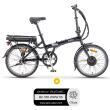 Vélo à assistance électrique pliant PF1 : - Noir 13Ah Just4Camper