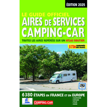 Guide Officiel des Aires de Services Camping-car 2025
