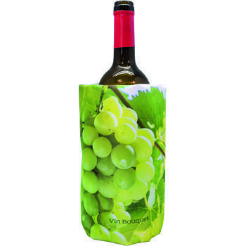 Housse réfrigérante motif raisins blancs