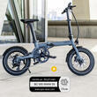 Vélo à assistance électrique pliant 20'' Afternoon modèle 2023 V2 : - Coloris : Bleu Océan Eovolt