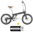 Vélo à assistance électrique pliant 20'' Afternoon modèle 2023 V2 : - Coloris : Noir Satin Vintage Eovolt