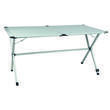 Table de camping Gap Less pliante en aluminium : - Modèle : 6 personnes. Coloris : Gris Baya Sun