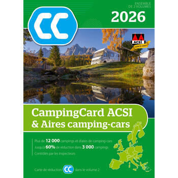 Guide CampingCard avec aires de services 2026