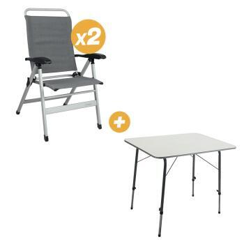 Pack Table Orion avec 2 fauteuils Confort