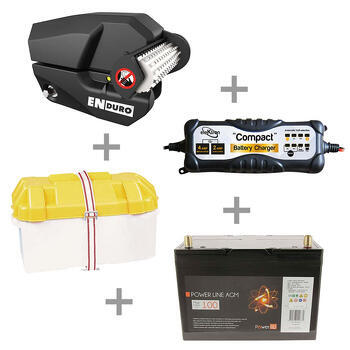 Pack déplace caravane Enduro EM303 + Batterie 100A