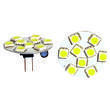 Leds G4 SMD : 180 Lumens - sortie arrière Powerlib'