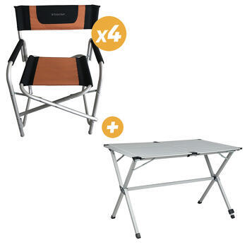 Pack Fauteuils et Table de camping