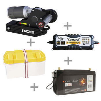 Pack déplace caravane Enduro EM203 + Batterie 80A