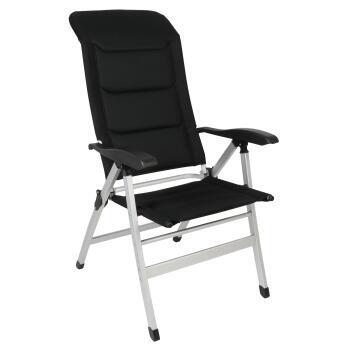 Fauteuil Confort Maxi pour camping - Noir