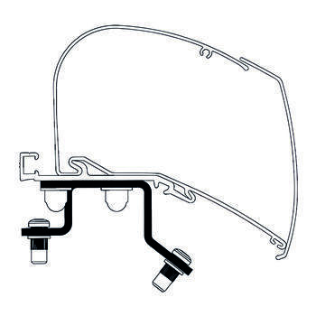 Adaptateur Omnistor 6300 pour Renault Master 2024 L3H2