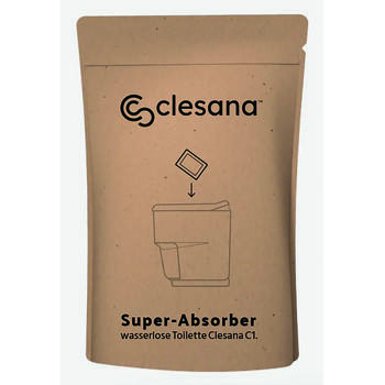 Absorbeur pour toilettes Clesana C1 et X1 – Sachets superabsorbants